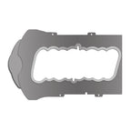 Stainless Steel Plenum Cover with Green LED for 2010-2015 Chevy Camaro SS