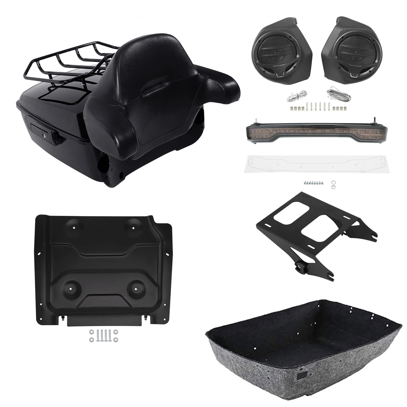 LED Speaker Plate for Harley Touring (2014–2026)