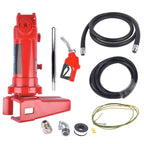 25 GPM 12V Fuel Transfer Pump with Automatic Nozzle Kit for