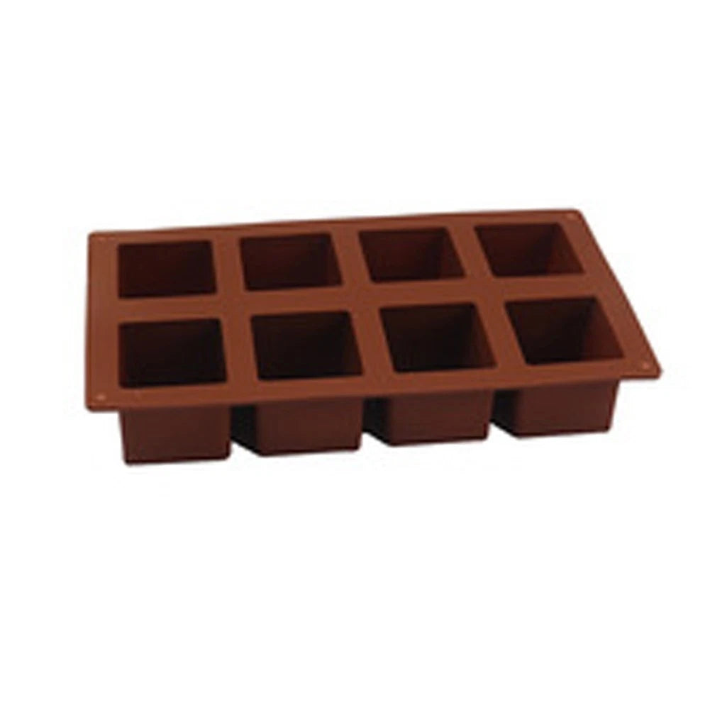 8 Compartment Silicone Baking Tool for Dessert Creation 5x3.5 cm