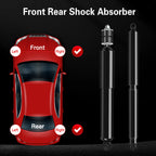 Set of 4 Shocks Struts for Ford F250 F350 Super Duty (1999–2004)