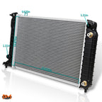 Aluminum Core Radiator for Chevy S10/GMC Sonoma 1994–2003 DPI-1531