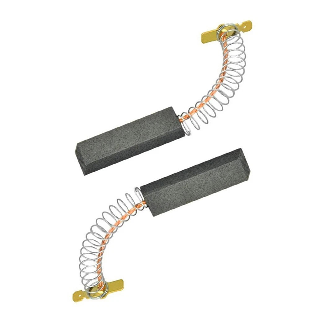 Set of 4 Carbon Brushes for Siemens Carbon Gold Tone Metal (36x12.5x5 mm)