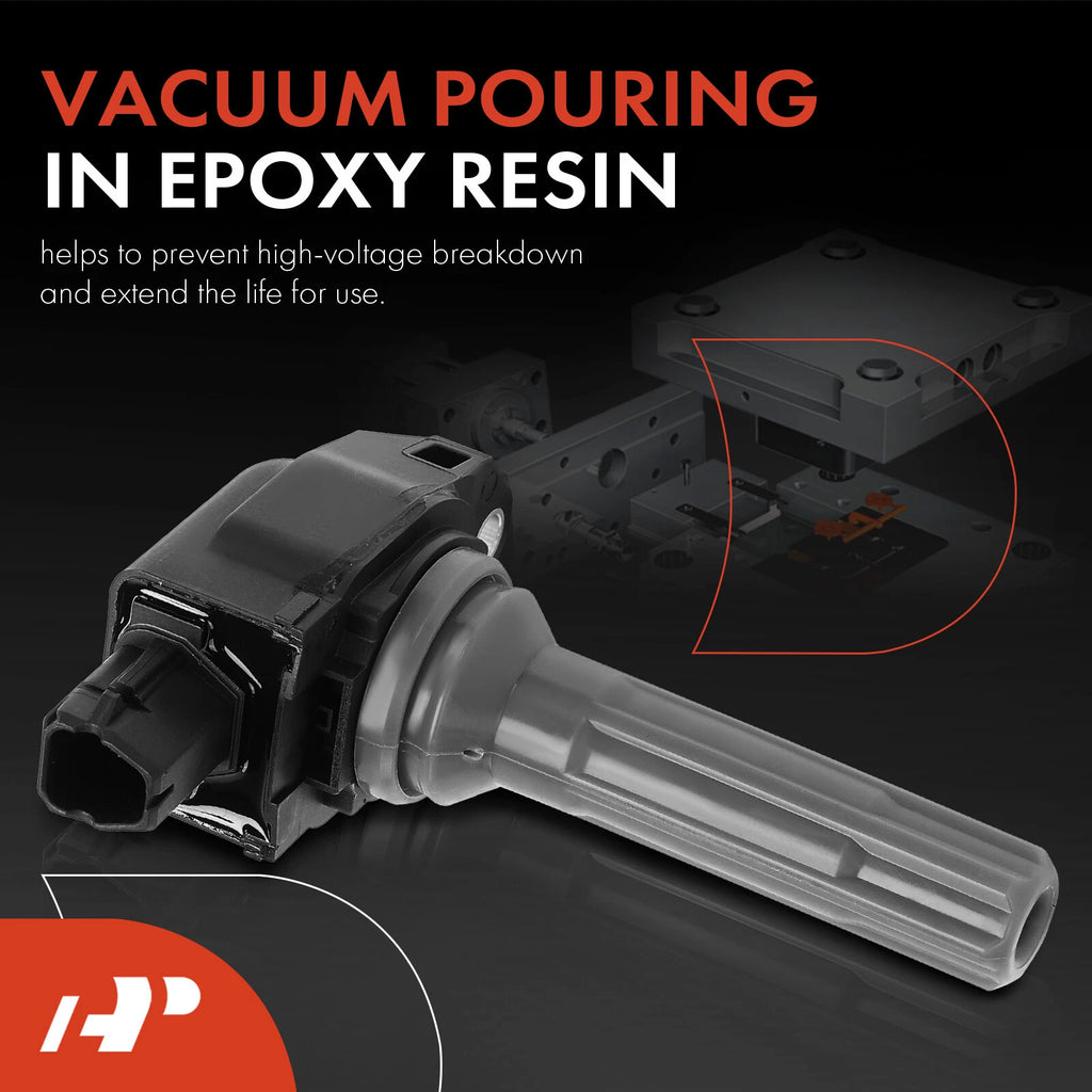 Set of 4 Ignition Coils for Subaru Outback, Forester, Impreza (2019–2024)