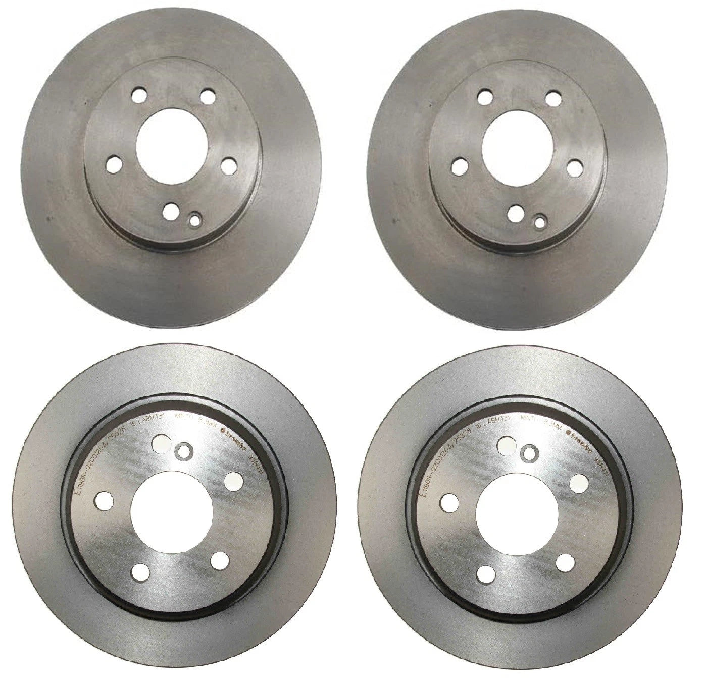 Brembo Brake Disc Rotors Kit for Mercedes W211 W212 E320 E350 (2003–2016)