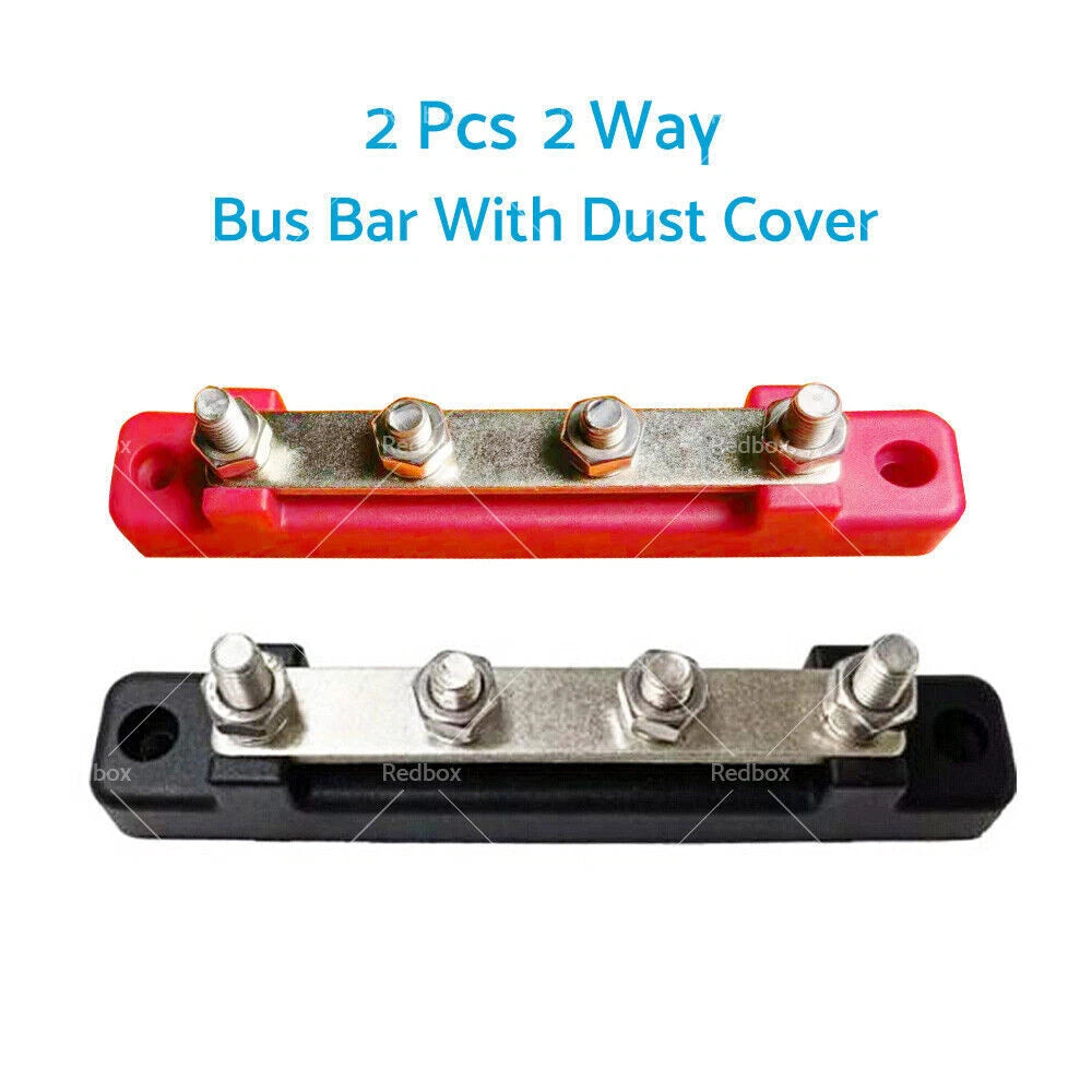 2-Way Bus Bar 12V 150A for Auto Marine Boat