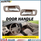 Front Left Interior Door Handle for Honda Accord Sedan (1998–2002) Beige