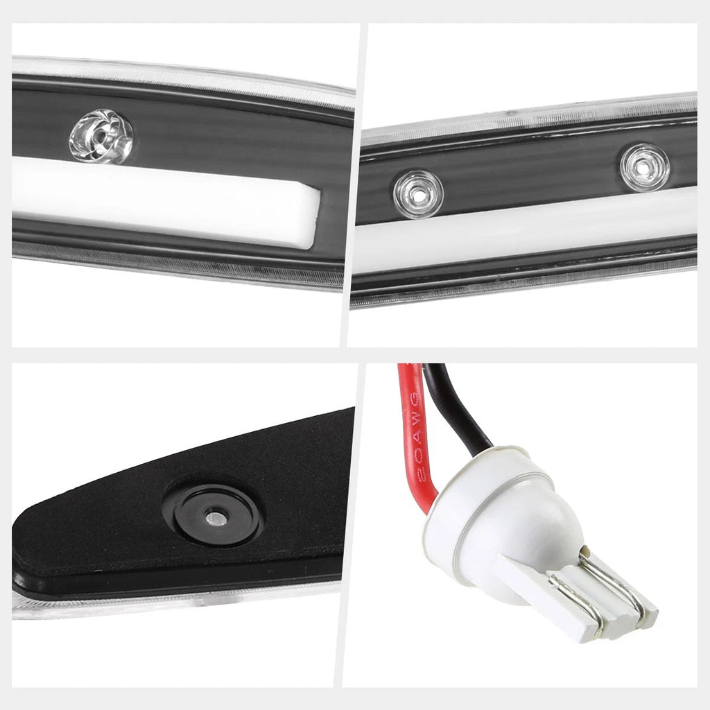Front Bumper Chrome Housing Side Marker Light for Ford Mustang (2010–2014)
