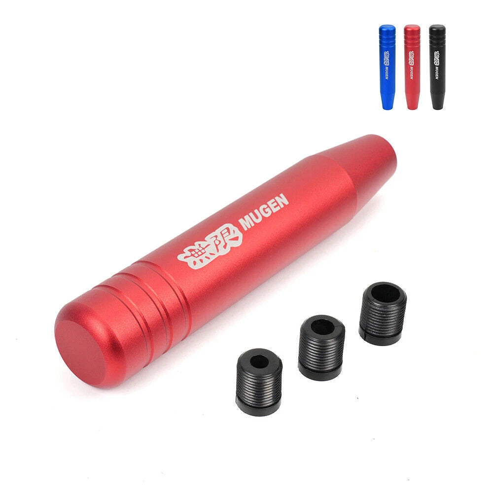 Aluminum Black Manual Gear Shift Knob for Universal Fit