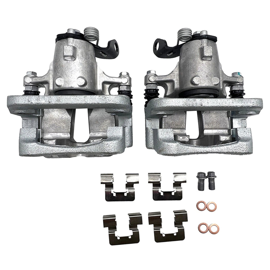 Pair Rear Brake Calipers for Chevy Malibu (2014–2015)