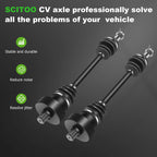 Set of 2 CV Axles for Arctic Cat 400 (2005–2010, 2014)