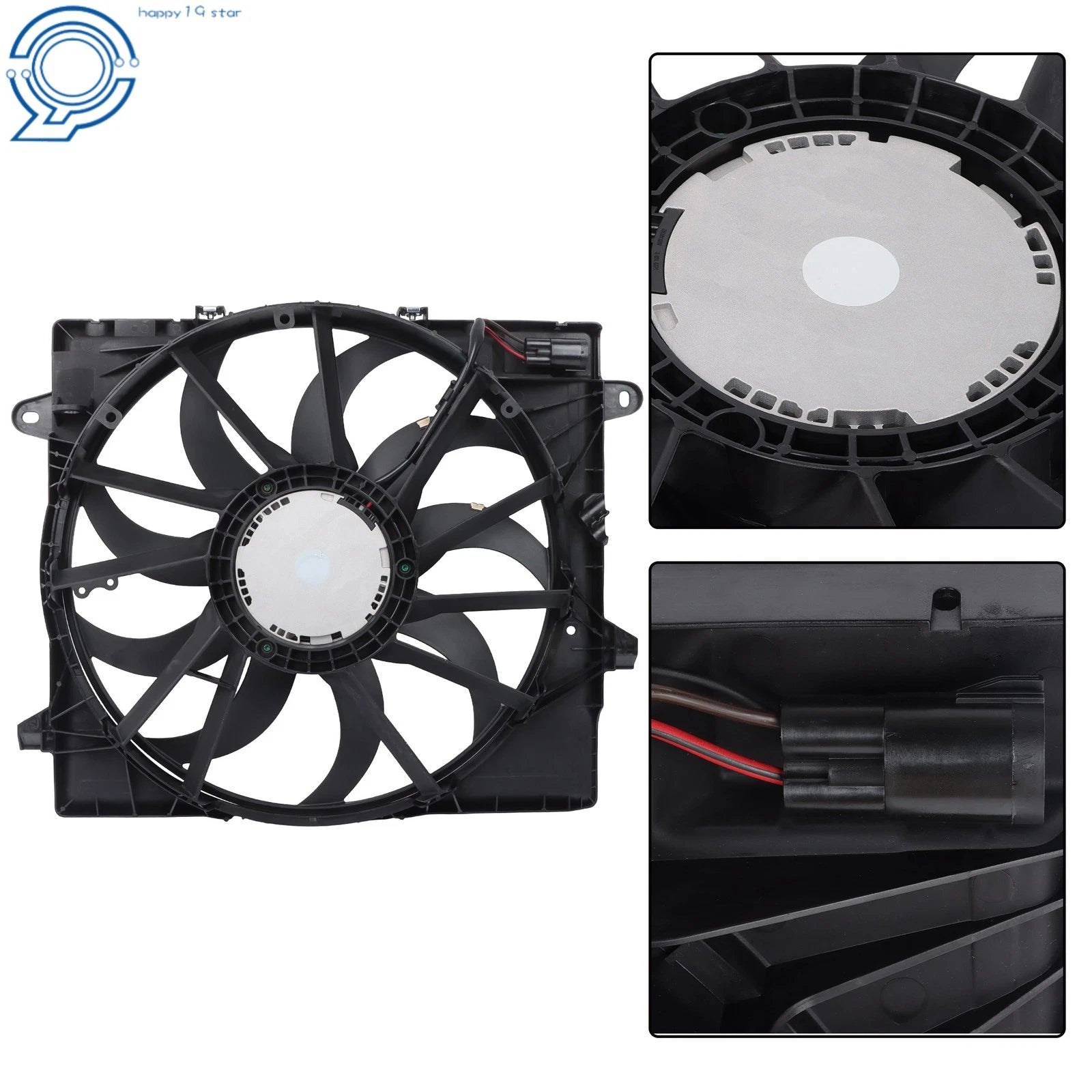 Cooling Fan Assembly for Jeep Wrangler Gladiator (2018-2023)