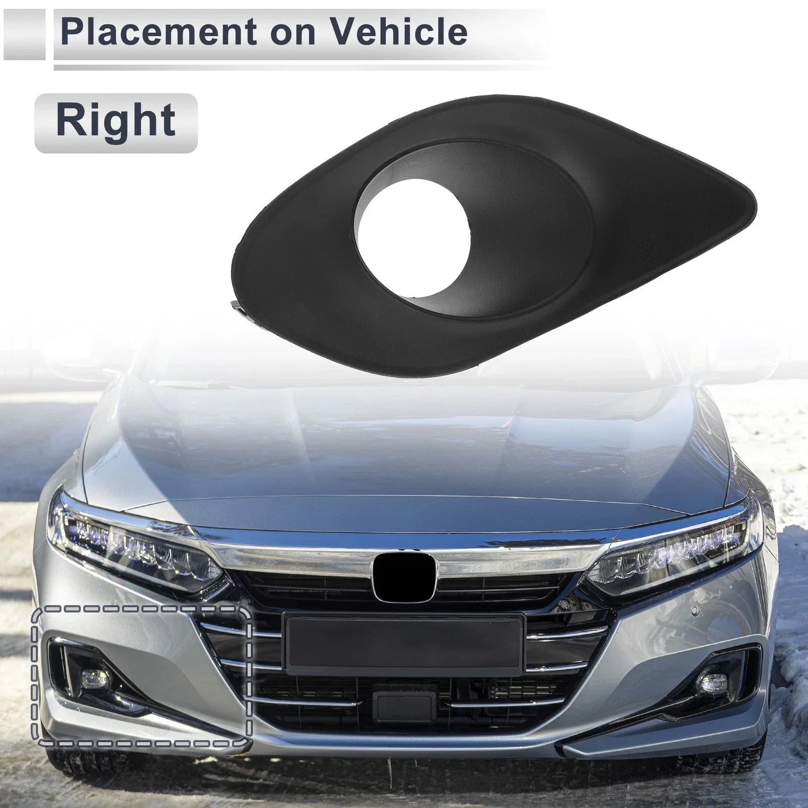 Fog Light Grill for Dodge Charger 2015-2020 (1 x)