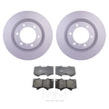 Hella Front Vented Rotors & TRW Pro Ceramic Disc Brake Pads Kit for 4Runner (GX60)