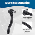 Pair Front Outer Tie Rod Ends for Infiniti EX35 G25 G35 M35 M37 Q50 Q60 QX50