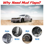 Mud Flap Mudguards for Toyota Camry SE XSE (2018-2021)