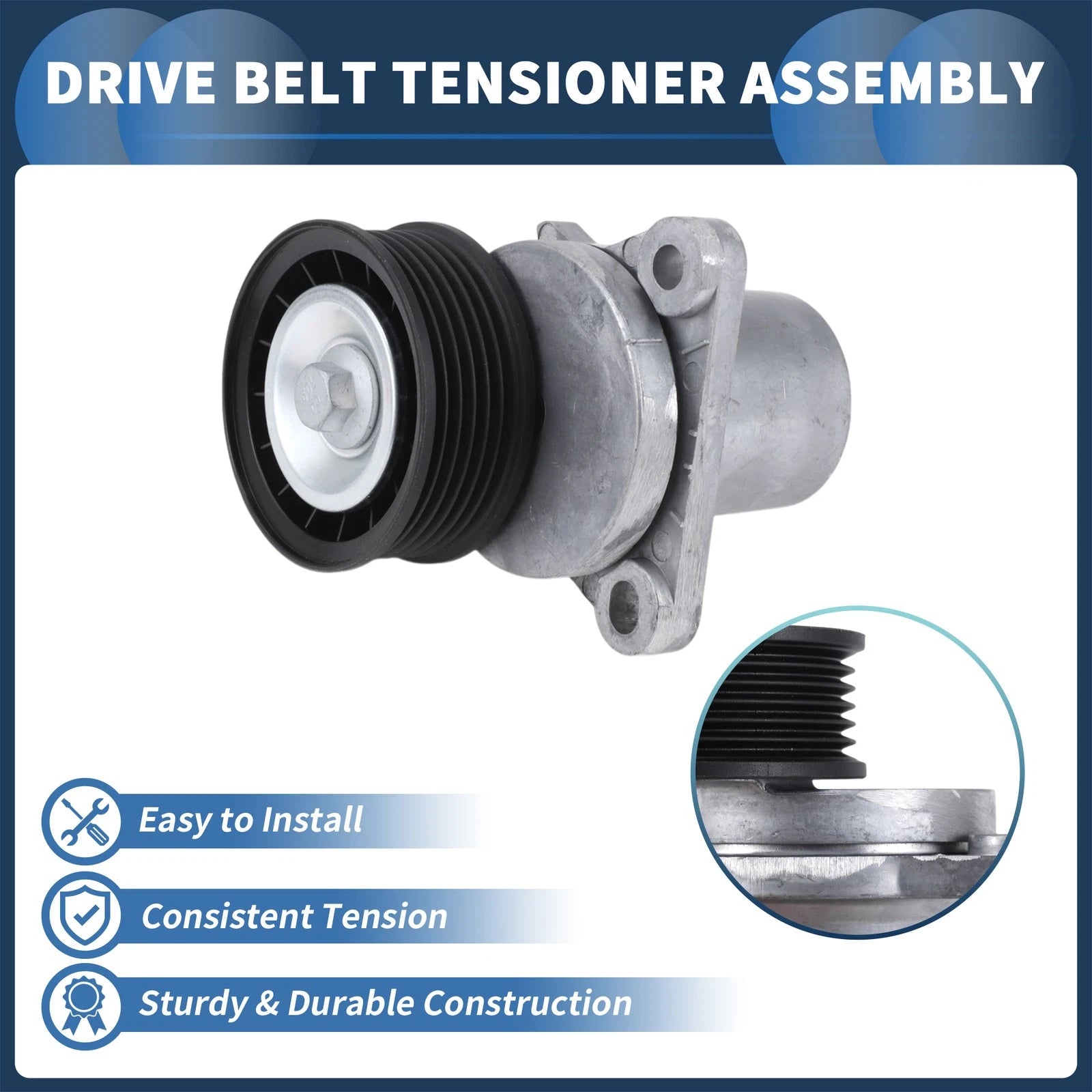 Belt Tensioner for Ford Galaxy (2006–2015) 2.0 Petrol