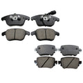 Akebono Euro Brake Pads Kit for Audi Q3 Quattro VW Passat (2015–2022)