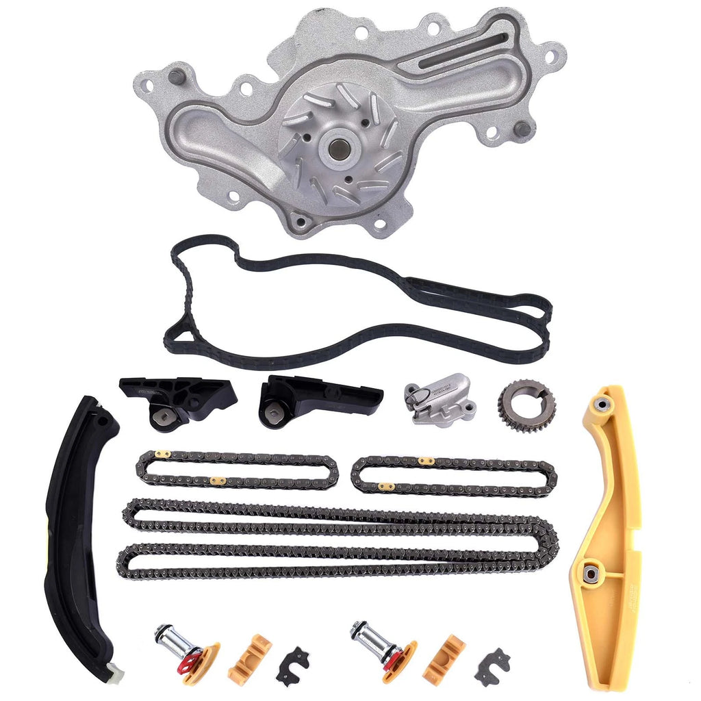 Water Pump Timing Chain Kit AW6348 for Ford Edge Taurus Lincoln MKS MKX (2007–2019)