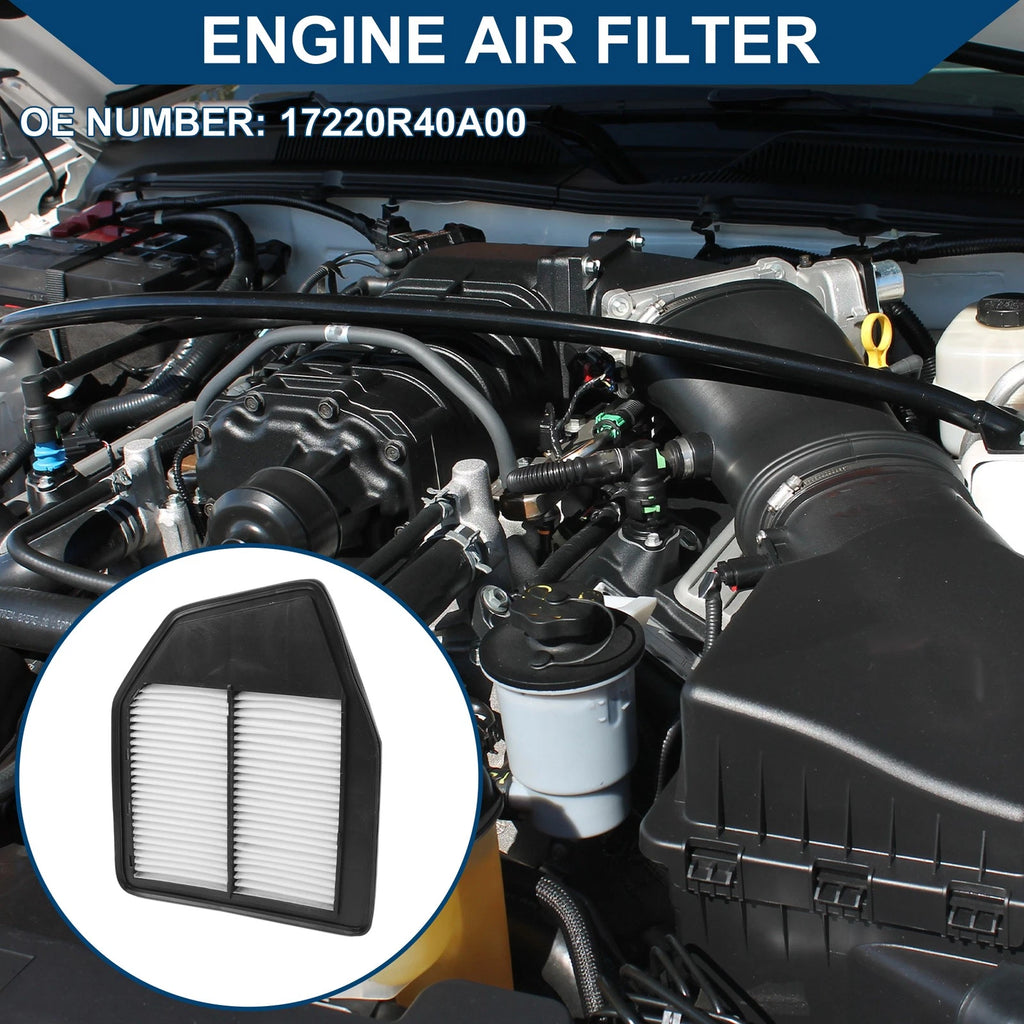 Engine Air Filter No. 17220R40A00 for Honda Crosstour 2.4L (2012–2015)
