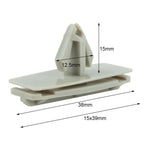 Set of 4 Retainer Moulding Clips for Car Truck