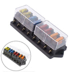 Blade Fuse Box for Car LED Circuit Protection (12V 24V)