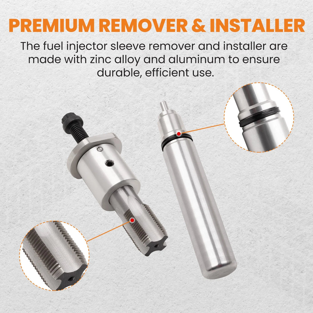 Fuel Injector Sleeves Remover Installer Tool for Ford F250 F350 (1994–2003)