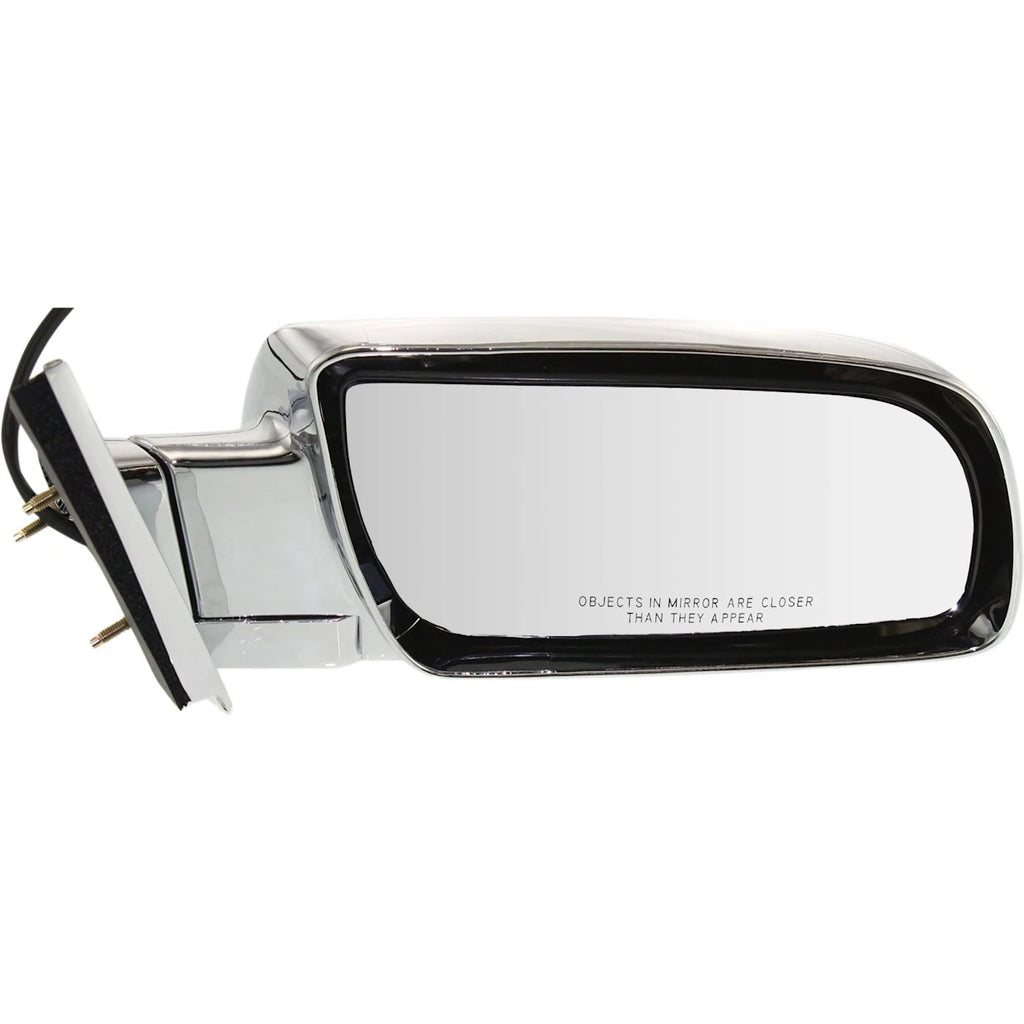 Set of 2 Power Glass Chrome Mirrors for GMC Yukon (1992–2000)
