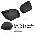 Front Fairing Speaker Grills Mesh Covers for CVO Road Glide (2023–2025)
