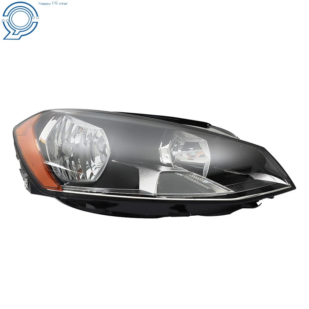 Headlight for Volkswagen Golf MK7 (2015–2017) Halogen Right Side
