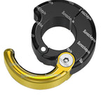 CNC Aluminum Helmet Hook Holder for Motorcycle ATV (21-28mm Handlebar)