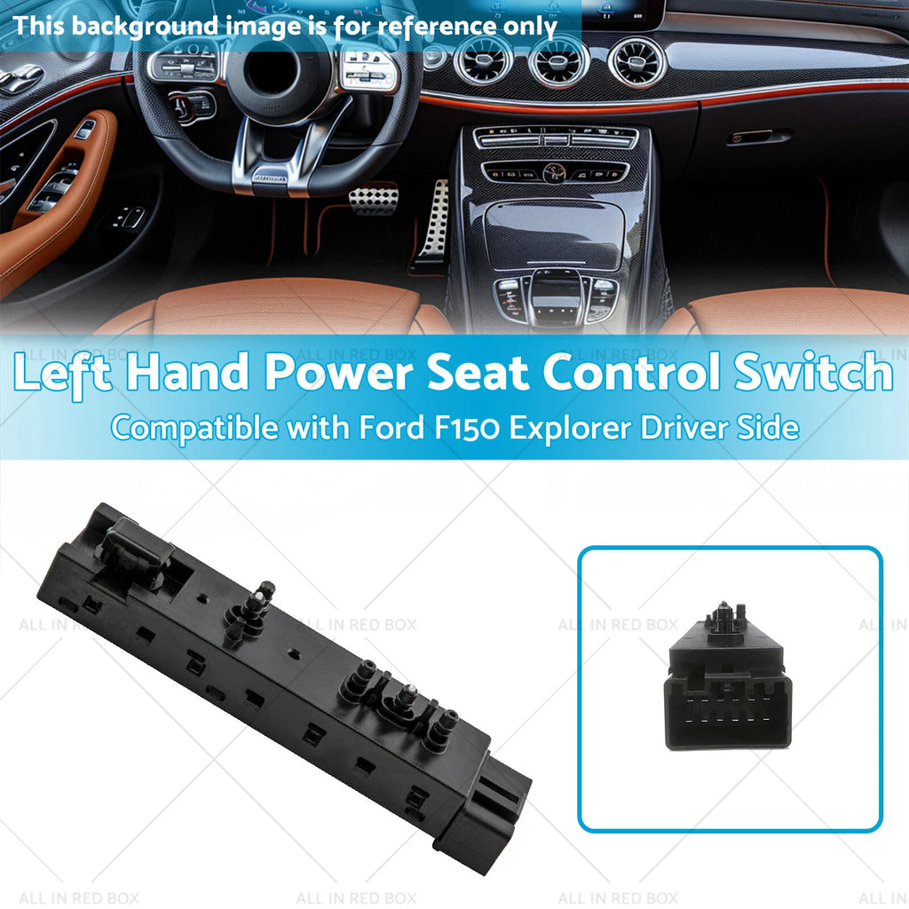Power Seat Control Switch for Ford F150, Explorer (Driver Side)