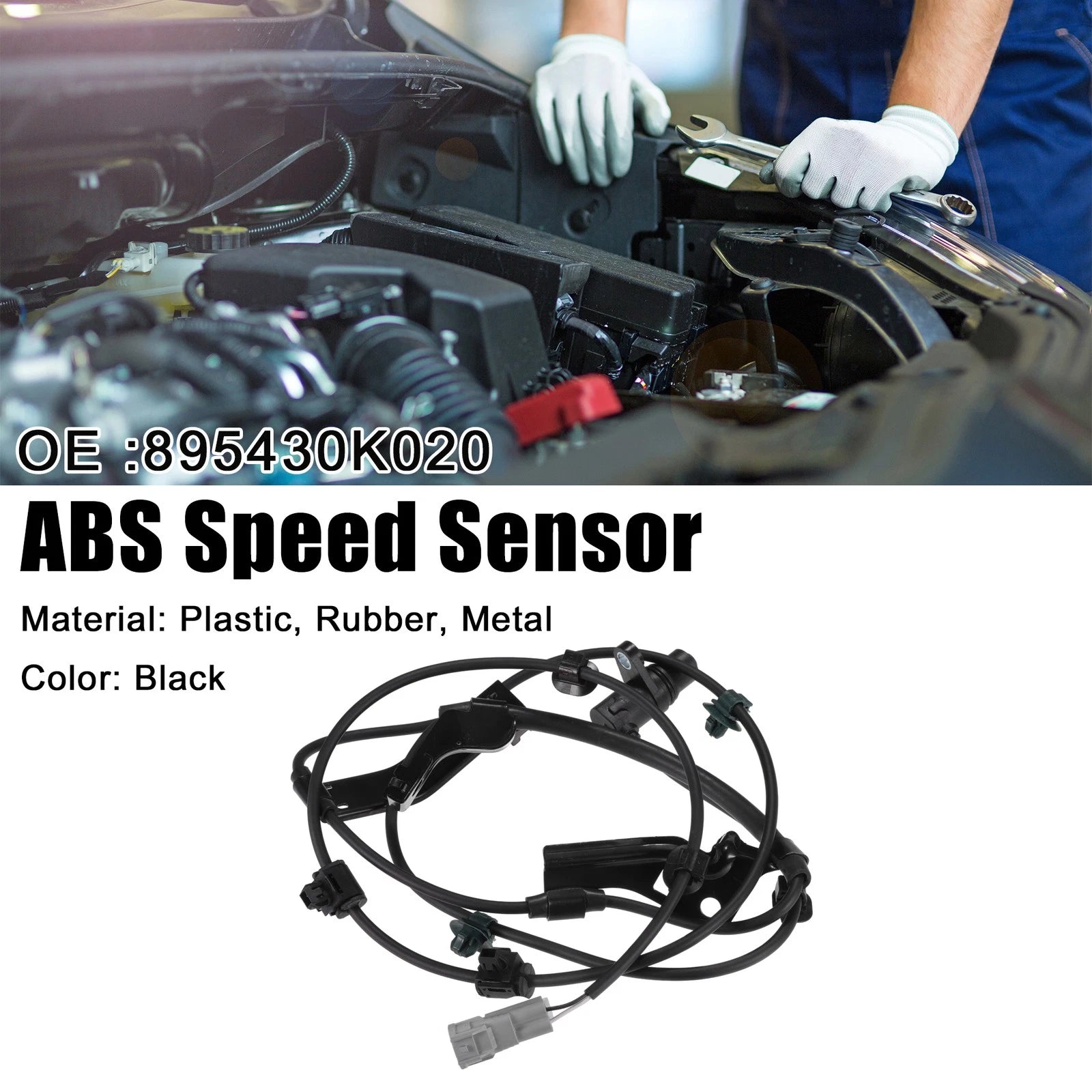 Front Left ABS Wheel Speed Sensor for Toyota Hiace Pickup Truck (2005–2022)