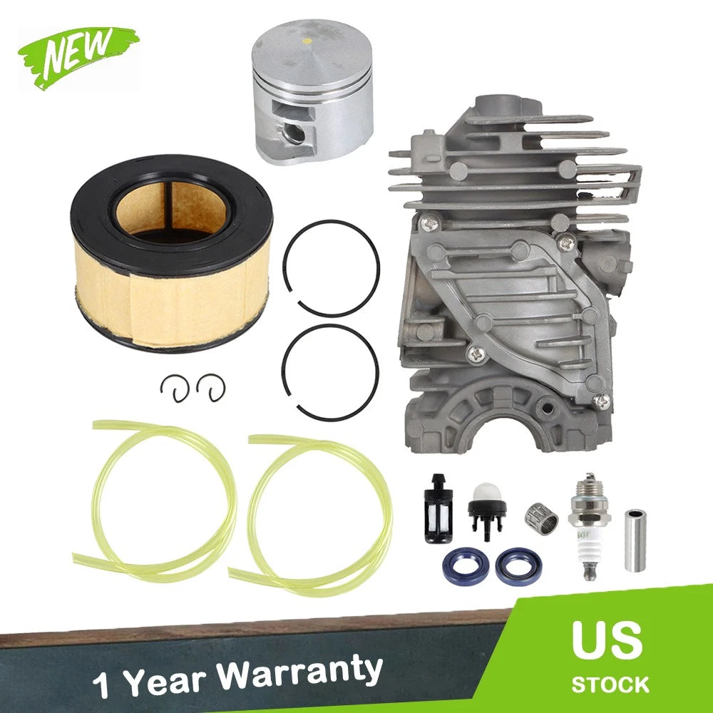 Tune-Up Kit for MS251 Chainsaw (44mm) - Air Filter, Bulb, Cylinder, Piston