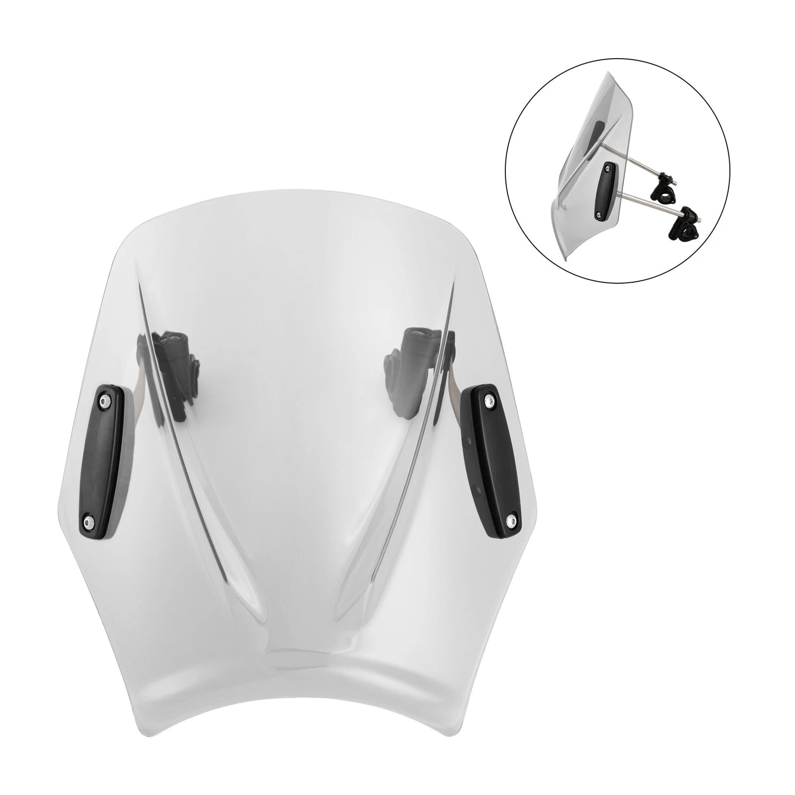 Windshield for Motorcycle with 22mm / 7/8" Handlebar (Universal)