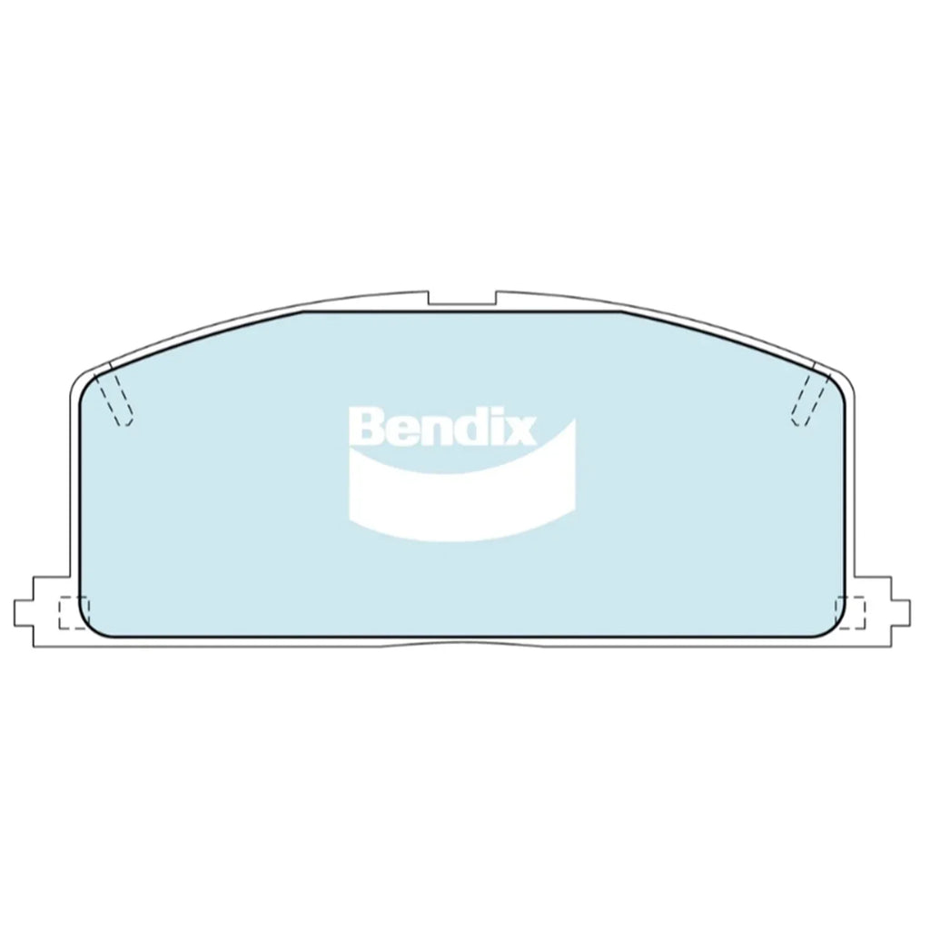 Front Disc Brake Pad Set for Toyota Tercel AL25 (82–88)
