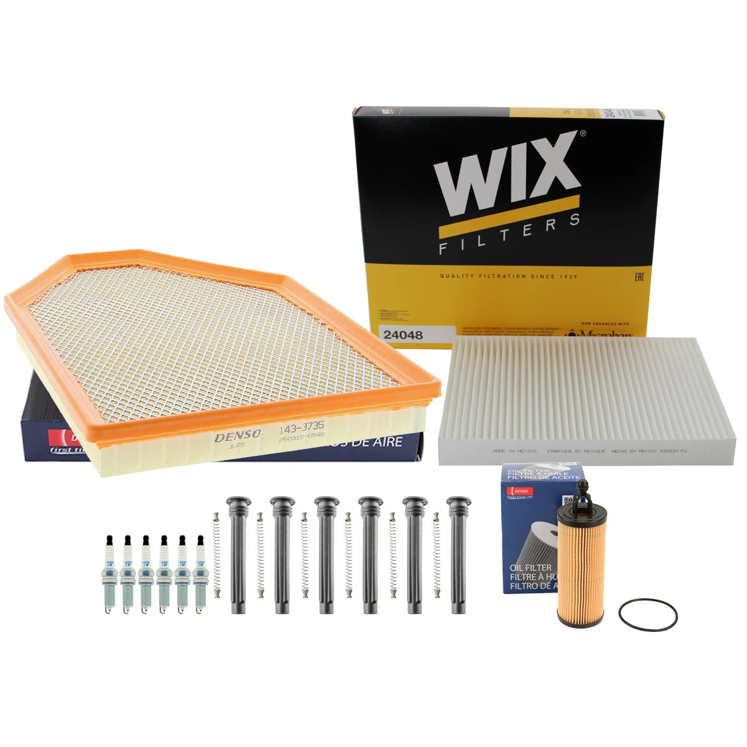 Tune Up Kit with NGK 6 Spark Plugs & Boots for Dodge Challenger Charger (2011–2023)