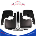 Black Splash Guards Mud Flaps for Ford F150 (2021–2023)