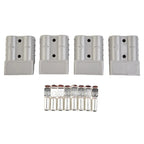 Set of 4 Secure Crimped Soldered Cable Terminals 50 Amp Power Connector