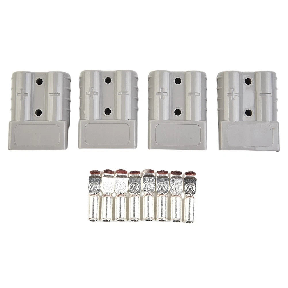 Set of 4 Secure Crimped Soldered Cable Terminals 50 Amp Power Connector