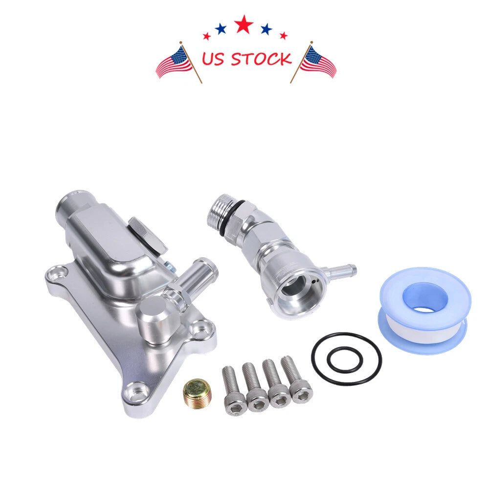 Upper Coolant Housing with Elbow Hose Fitting for K Series K20Z3 K24 (2002-2015)