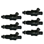 Set of 6 Fuel Injectors for Jeep Cherokee Comanche Wagoneer (1987–1990)