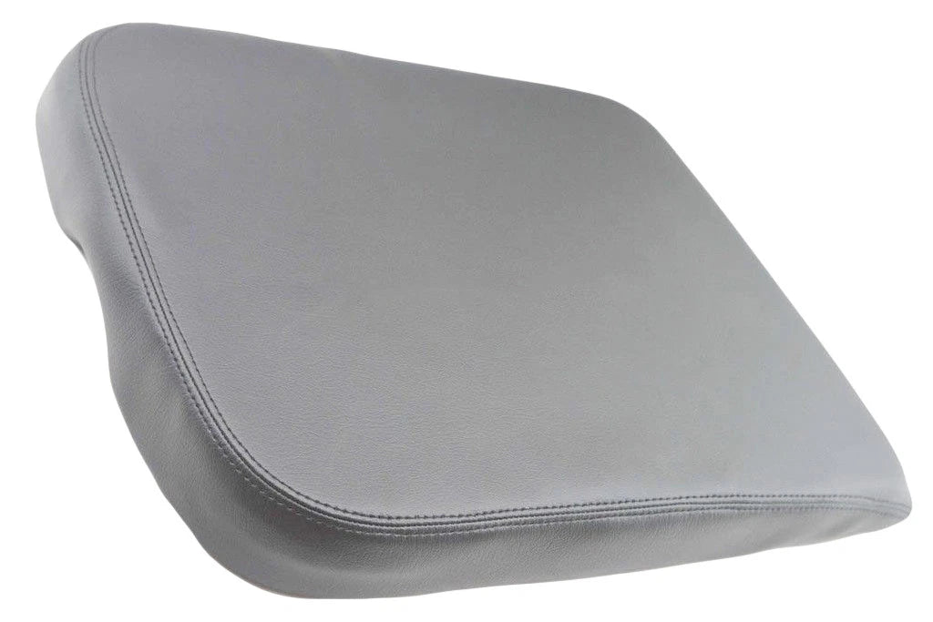 Center Console Armrest Cover for Dodge Ram (2002–2008) Gray Leather Synthetic