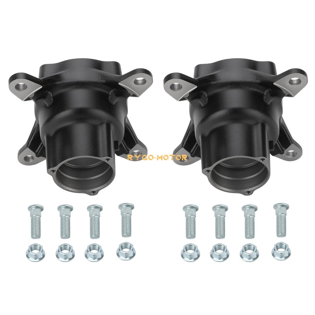 2 Front Wheel Hubs Kit for Polaris Xplorer/Worker/Big Boss/Ranger/Sportsman 500 (1996–2007)