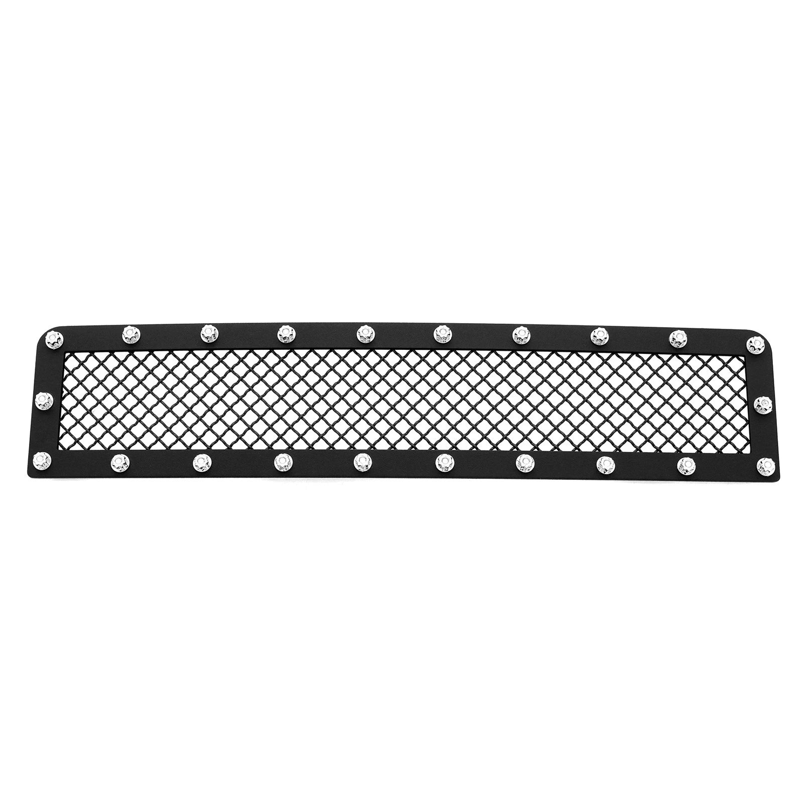 Stainless Steel Grille with Black Mesh Rivet Studs for Hummer H2 (2003-2007)