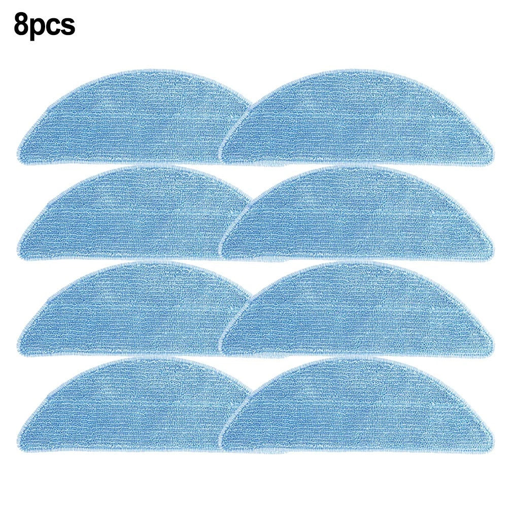 8X Replacement Mop Cloths for Conga Max XTreme Robot Vacuum Cleaner