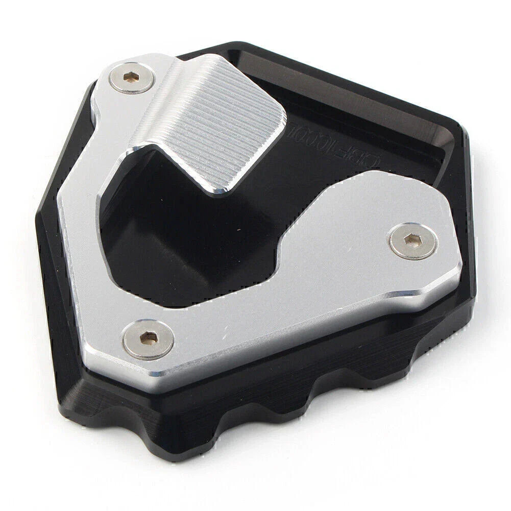 Side Stand Foot Enlarger Kickstand Plate for Honda CRF1000L Africa 2016-2017 Black