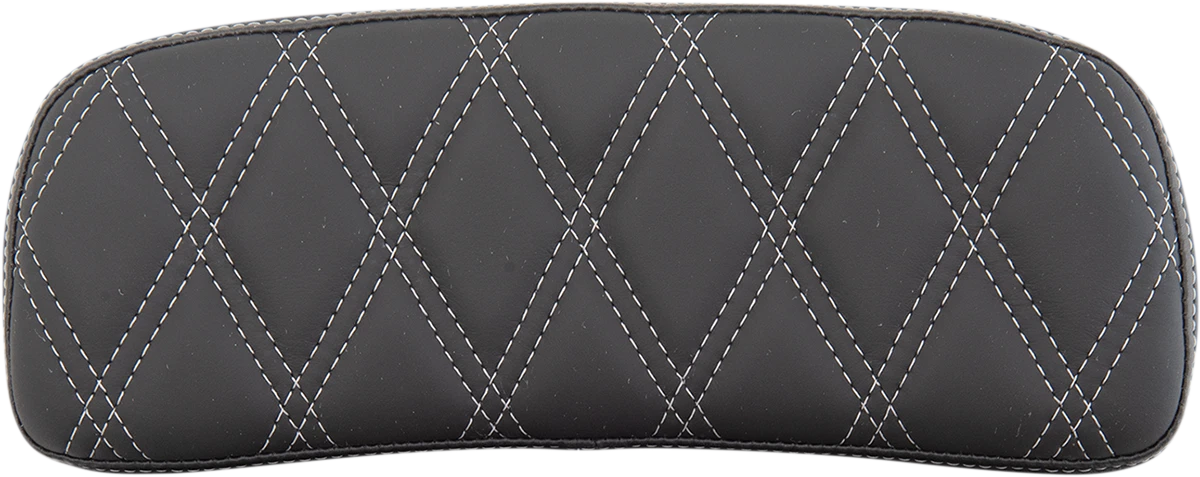 Chopped Tour-Pak Pad for Harley-Davidson (2014–2023) - Solar Leather, Silver Double