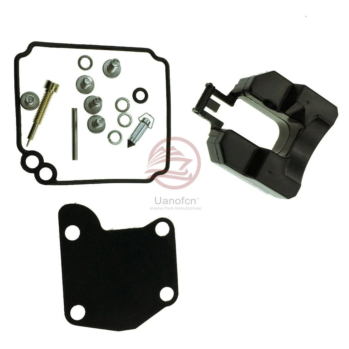 Carburetor Repair Kit 63V-W0093-00 for Yamaha Outboard 9.9 & 15HP (2-Stroke)
