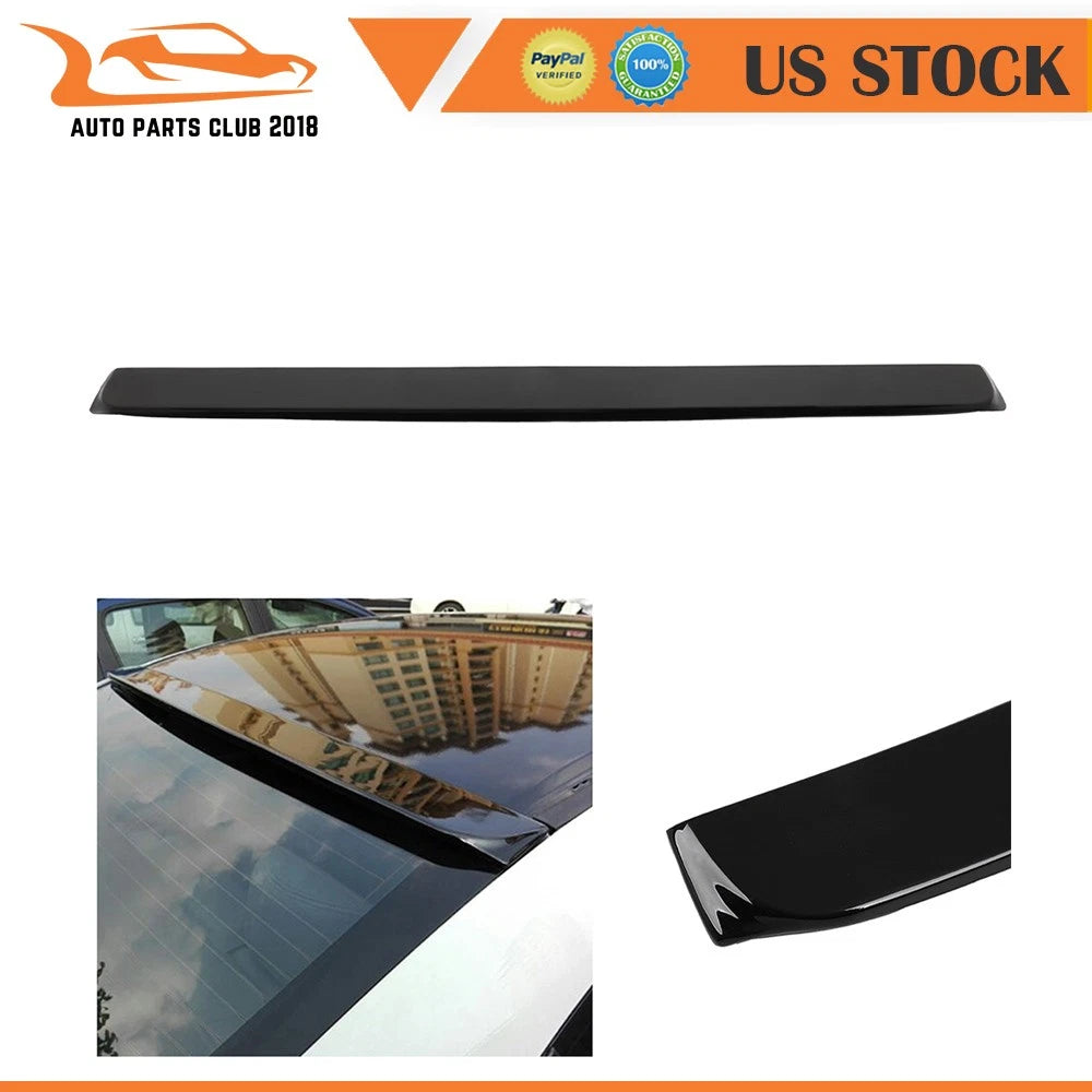 Rear Window Roof Spoiler for Honda Accord (2003–2007) Glossy Black